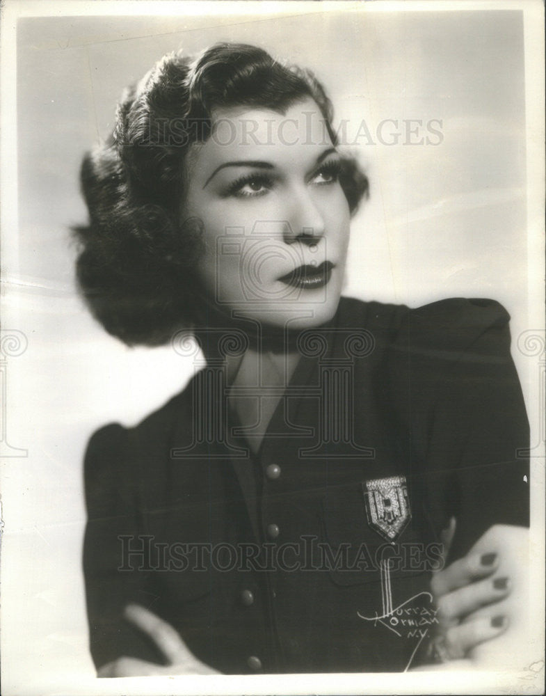 1937 Press Photo Ann Lester Gold Coast Club - Historic Images