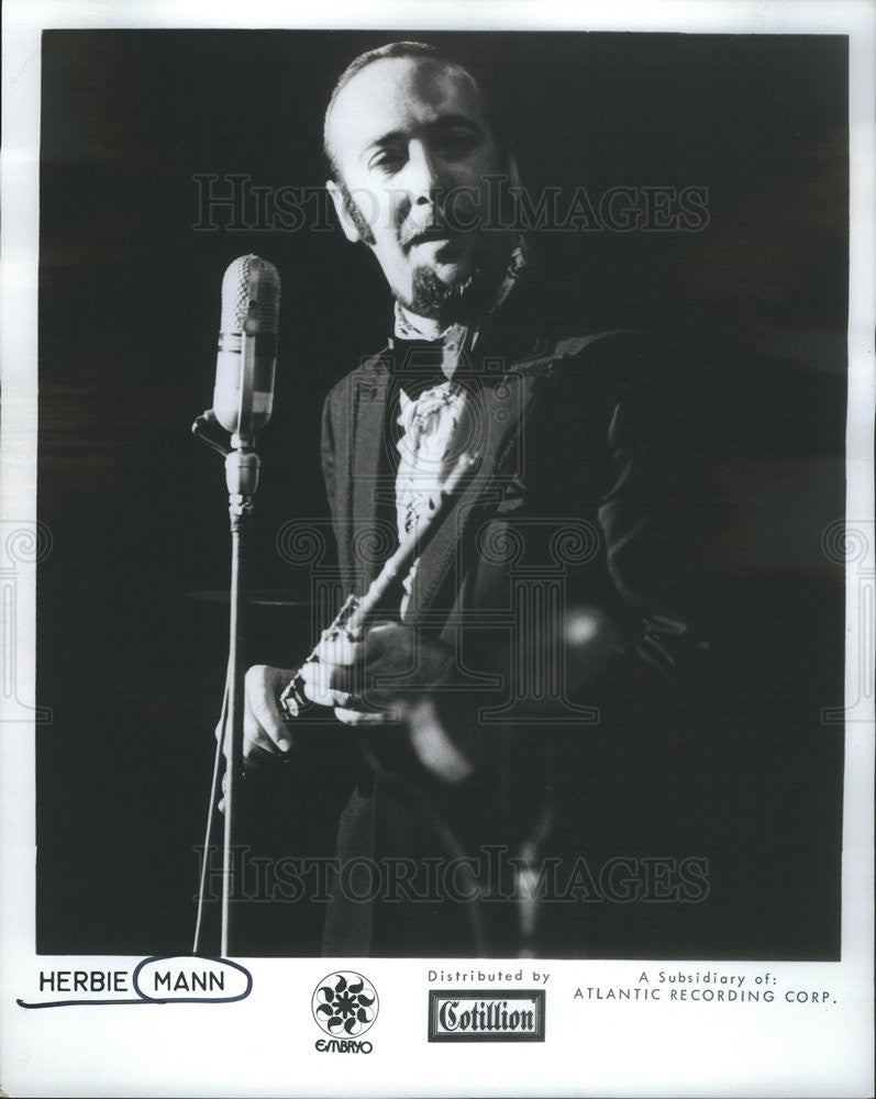 1970 Press Photo Herbie Mann - Historic Images