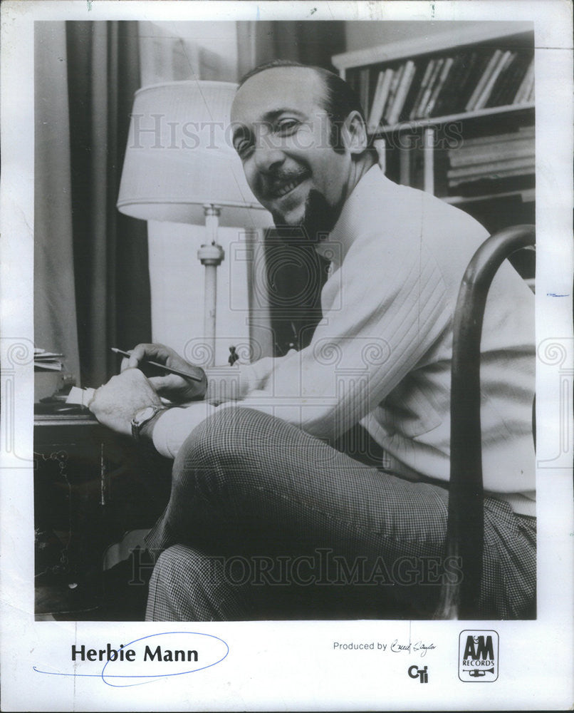 1968 Press Photo Herbie Mann - Historic Images