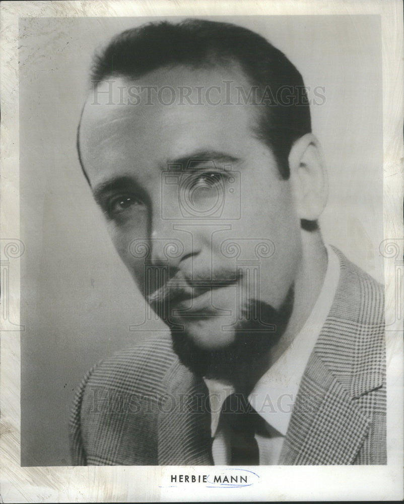 1965 Press Photo Herbie Mann - Historic Images