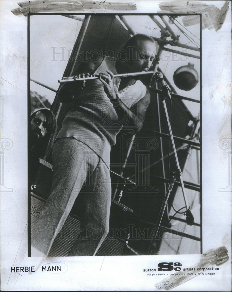 1973 Press Photo Herbie Mann,musician - Historic Images