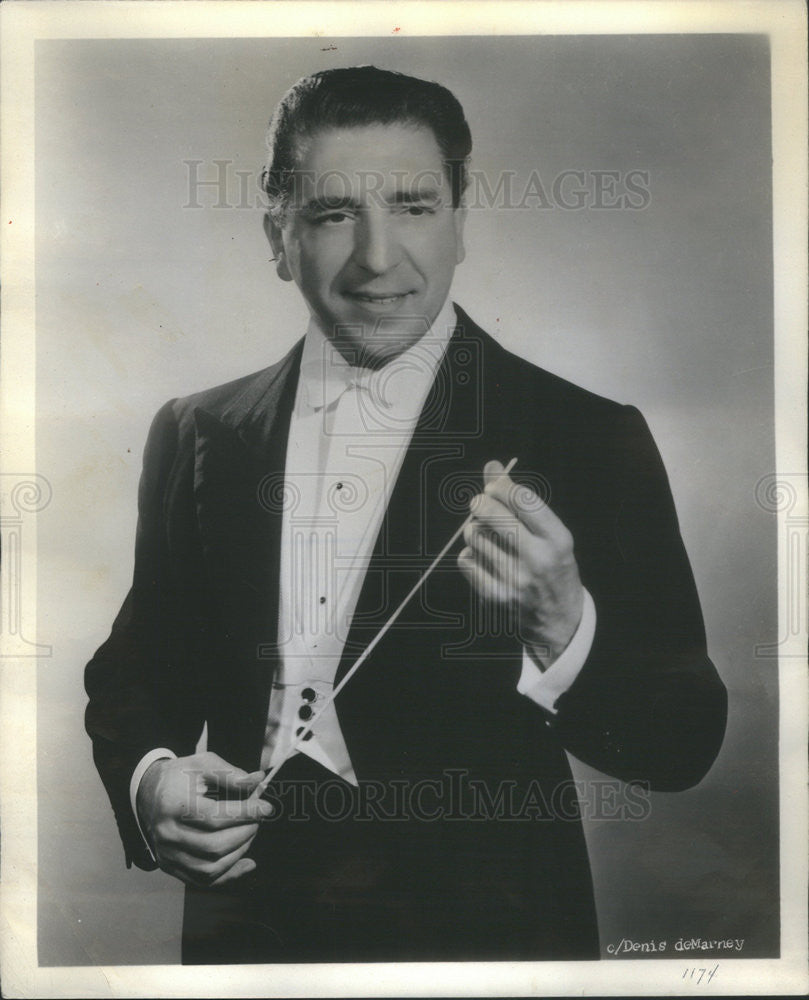 1961 Press Photo Mantovani.maestro - Historic Images