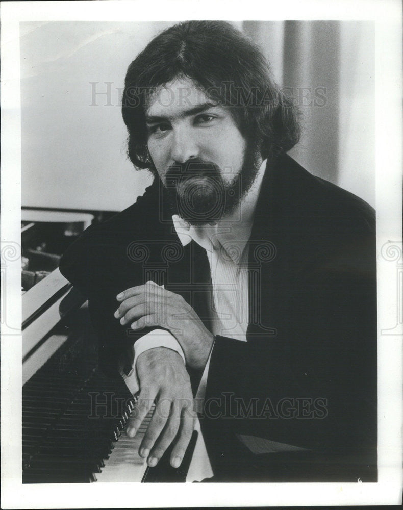 1973 Press Photo Pianist Radu Luper - Historic Images