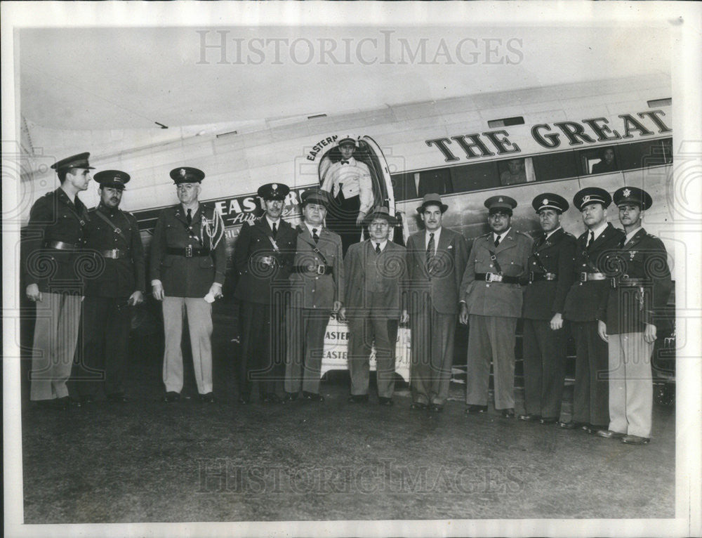 1940 Press Photo US army Officers - Historic Images