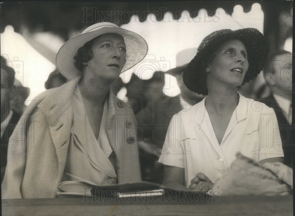 1933 Press Photo Mrs Austin Niblack &amp; Mrs John Andrews King - Historic Images