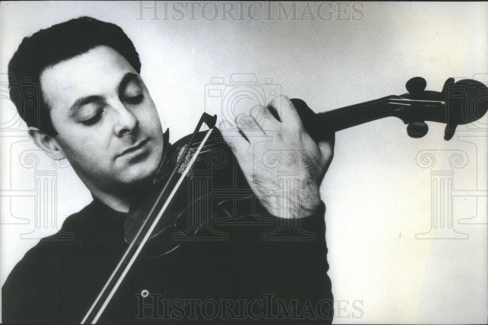 1971 Press Photo Violinist Gyorgy Pauk Promotional Portrait - Historic Images