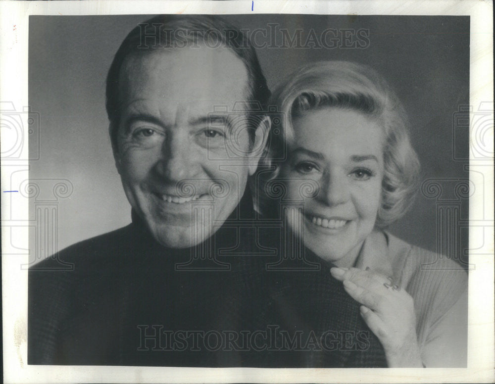 1974 Press Photo John Payne and Alice Faye &quot;Good News&quot; - Historic Images