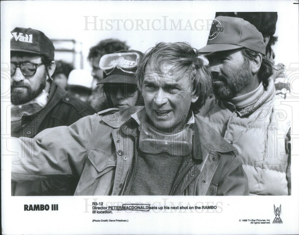 1988 Press Photo Peter MacDonald,director - Historic Images