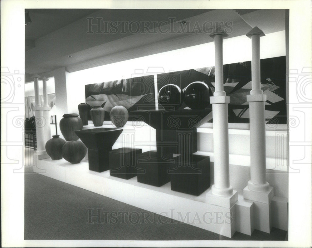 1982 Press Photo Judy Niedermaier&#39;s Showroom at  Merchandise Mart - Historic Images