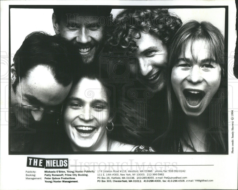 1994 Press Photo of folk rock band The Nields - Historic Images