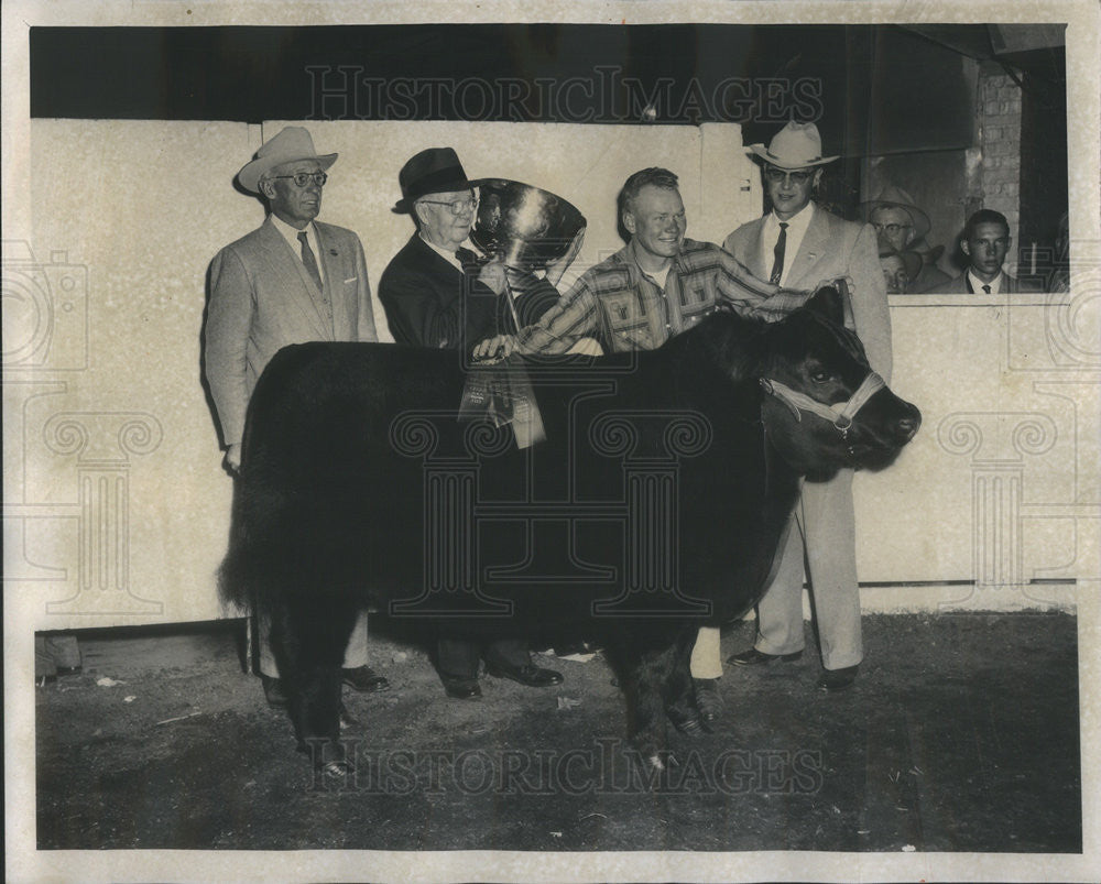 1959 Press Photo Albert K. Mitchell, H. H. Kildee, Roy Maass &amp; Stanley Anderson - Historic Images