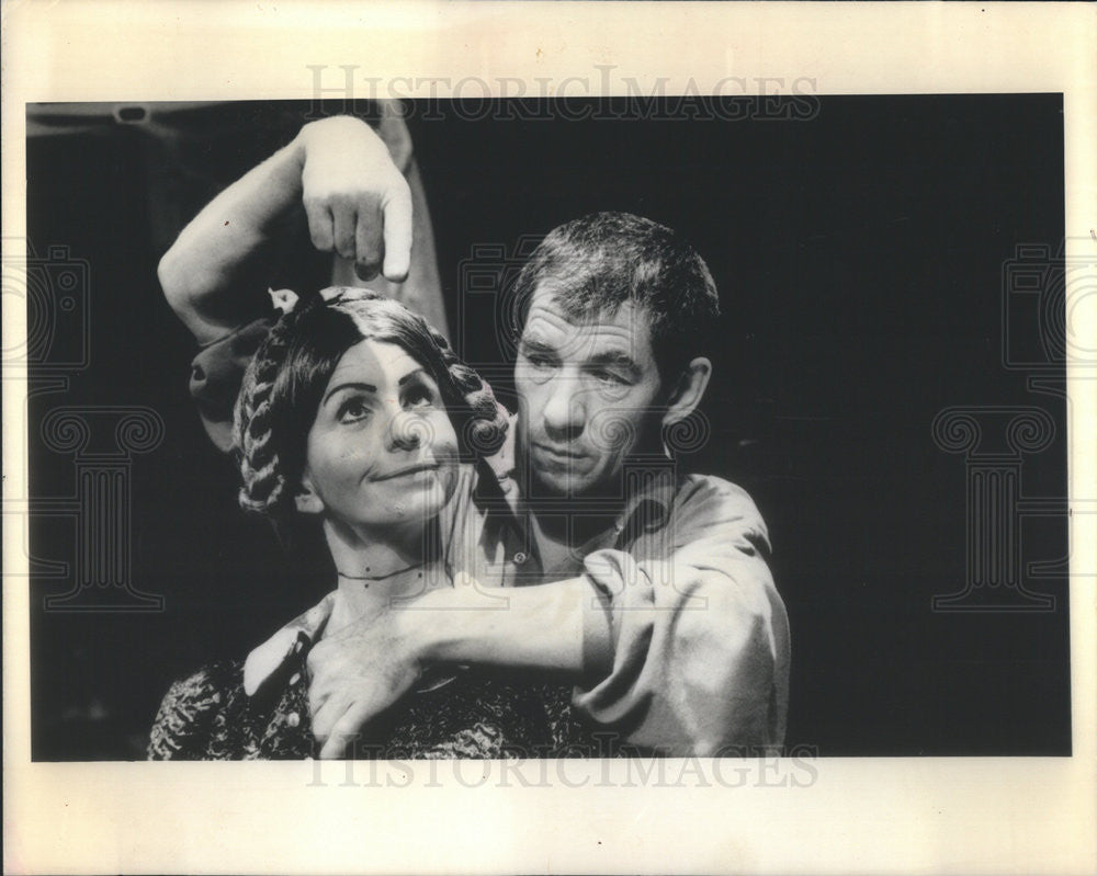 1991 Press Photo Jane Asher Ian McKellen Star Henceforward Alan Ayckbourn - Historic Images