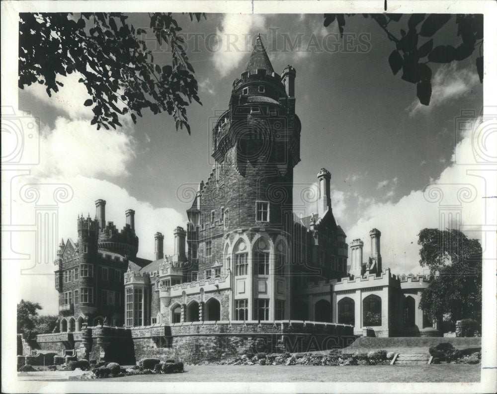 1976 Press Photo Casa Loma, medieval style castle built by Sir Henry Pellatt - Historic Images