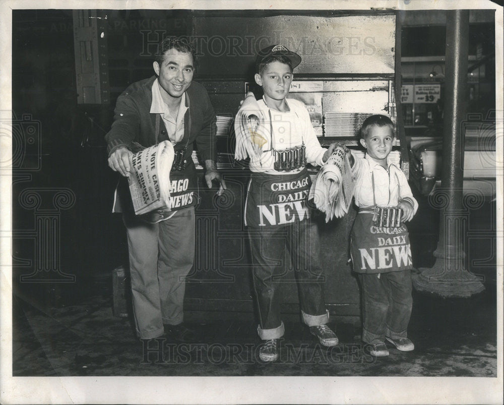 1961 Press Photo Sam Mangia Tony Donald - Historic Images