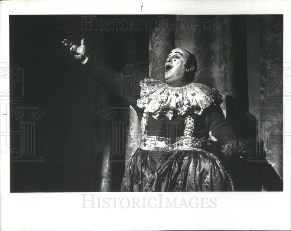 1978 Press Photo Matteo Manuguerra Lyric Opera Chicago Cavalleria Rusticano - Historic Images