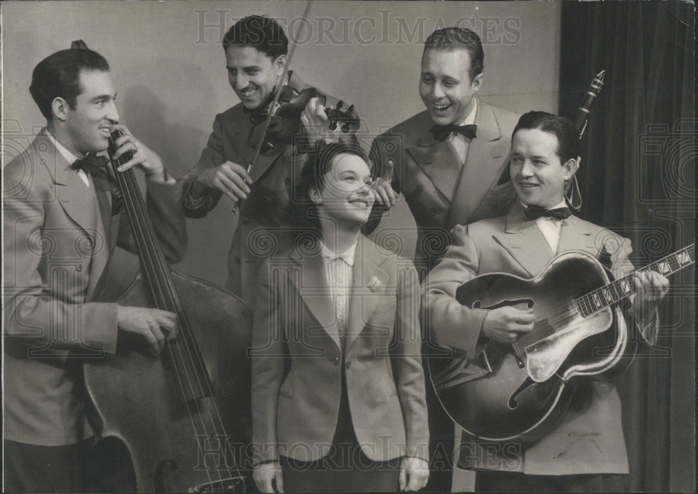 1939 Press Photo Pick Mansfield Orchestra Bandleader - Historic Images