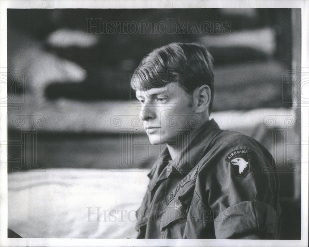 1971 Press Photo  Steve Plein of Chicago, in Vietnam - Historic Images