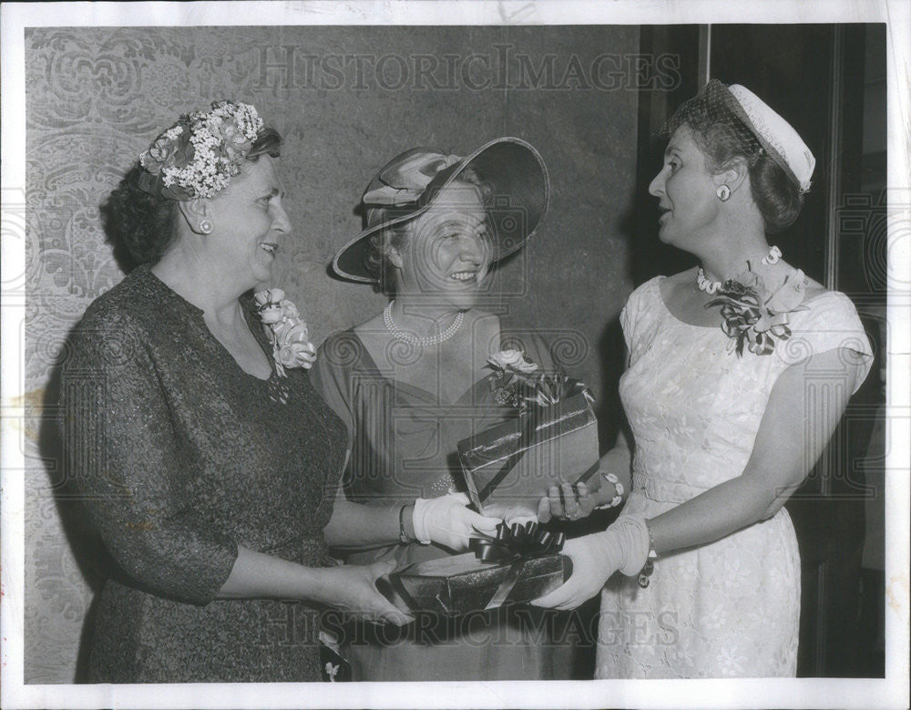 1960 Press Photo Katherin Meloney Elizabeth Heffelfinger Clare Williams GOP - Historic Images