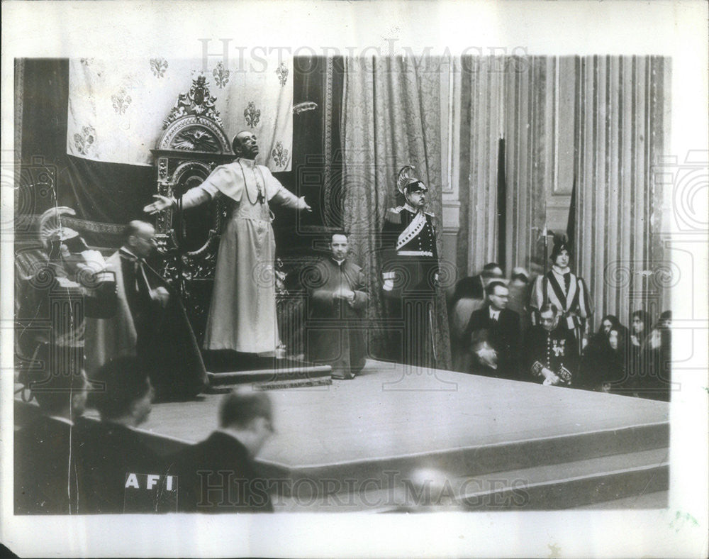 1942 Press Photo His Holiness The Pope Pius - Historic Images