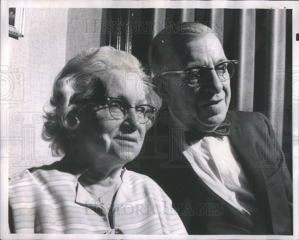 1962 Press Photo Mr. and Mrs. Nicholas J. Neumann - Historic Images