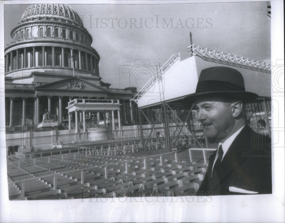 1957 Press Photo Freshman Congressman F. Jay Nimtz of South Bend , Ind. - Historic Images