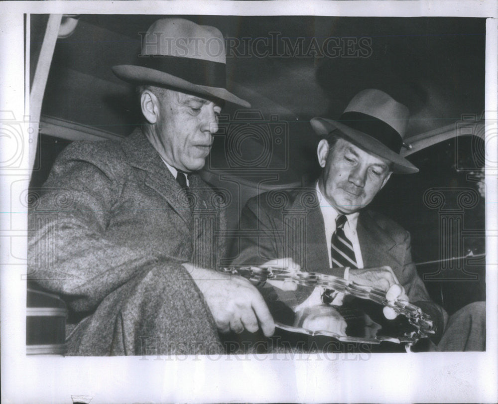 1947 Press Photo sec. war Robert patterson - Historic Images