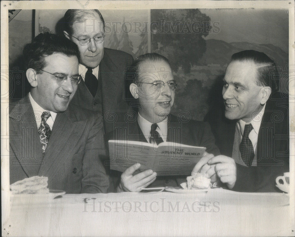 1947 Press Photo Dr Wiliam pauck - Historic Images