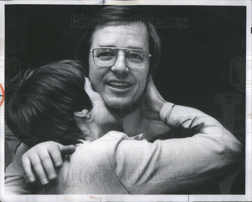 1977 Press Photo Evanston Banker James Lytle New Mayor - Historic Images