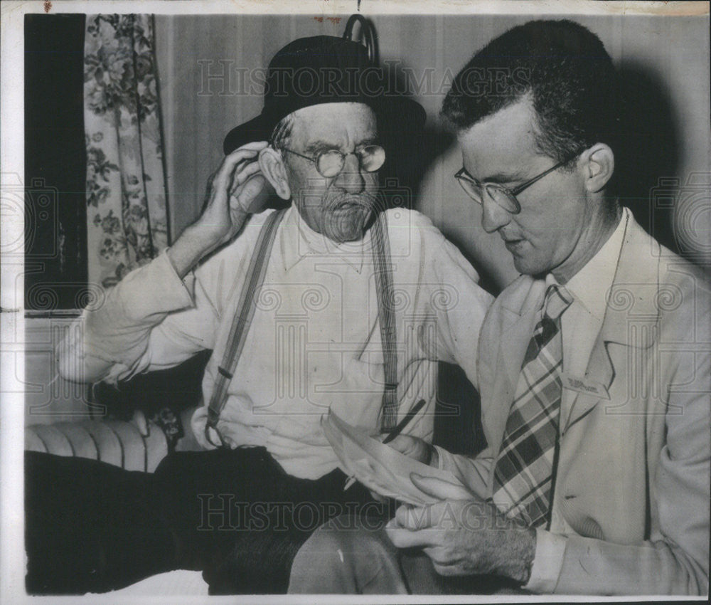 1948 Press Photo Alfalfa Bill Murray former governor Oklahoma, Ben Price - Historic Images