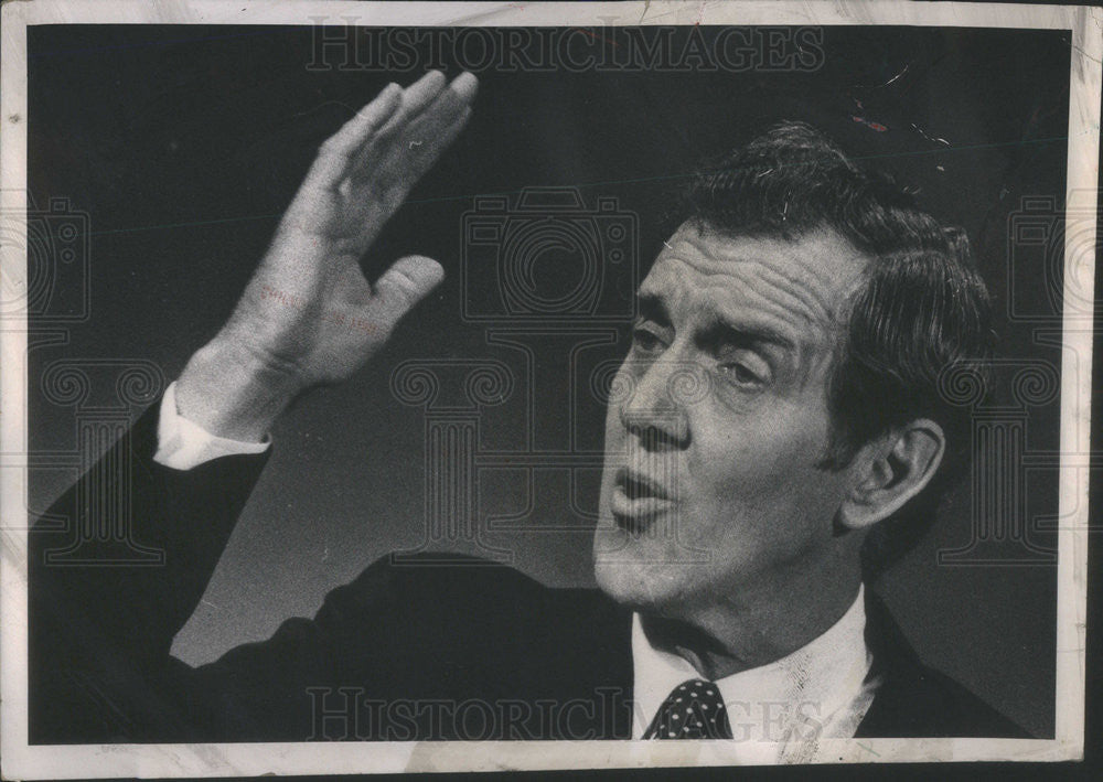 1969 Press Photo Sen Edmund Muskie of Maine - Historic Images