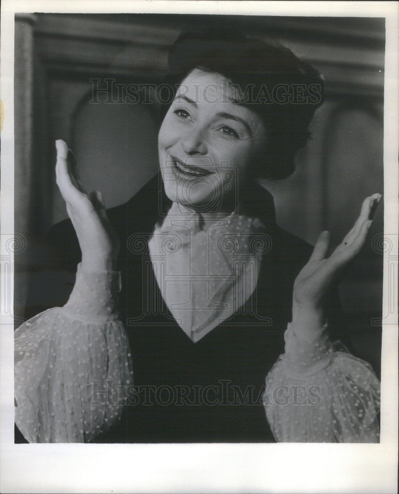 1959 Press Photo Siobhan  McKenna. - Historic Images