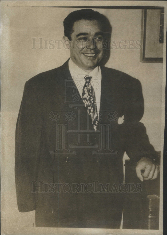 1948 Press Photo Police Judge P. James Pellechia Jr. - Historic Images