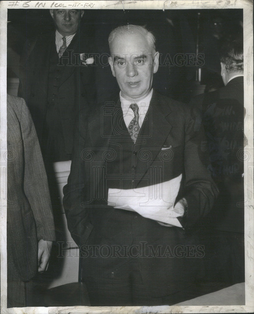 1944 Press Photo Phillip Murray, president of the C.I.O. - Historic Images