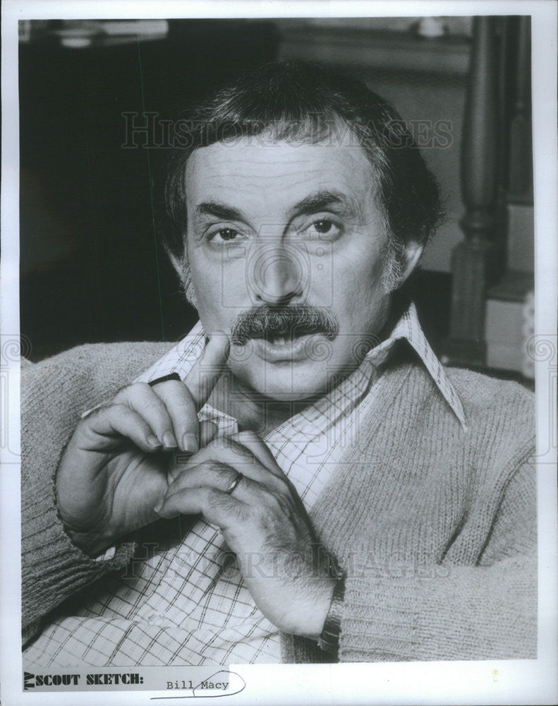 1973 Press Photo Actor Bill Macy - Historic Images