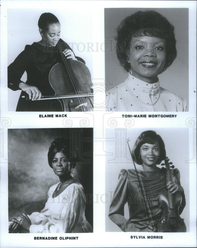 1989 Press Photo Black Music Repertory Ensemble Directed By Dr. Samuel Floyd Jr. - Historic Images