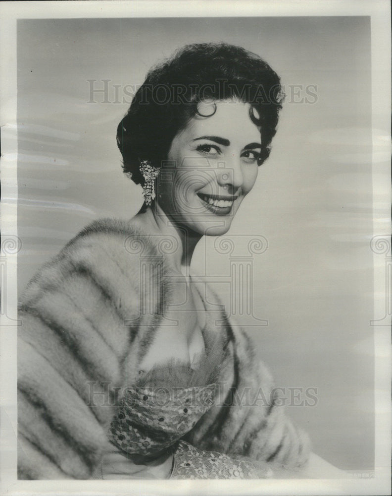 1954 Press Photo Dotty Mack The Dotty Mack Show - Historic Images