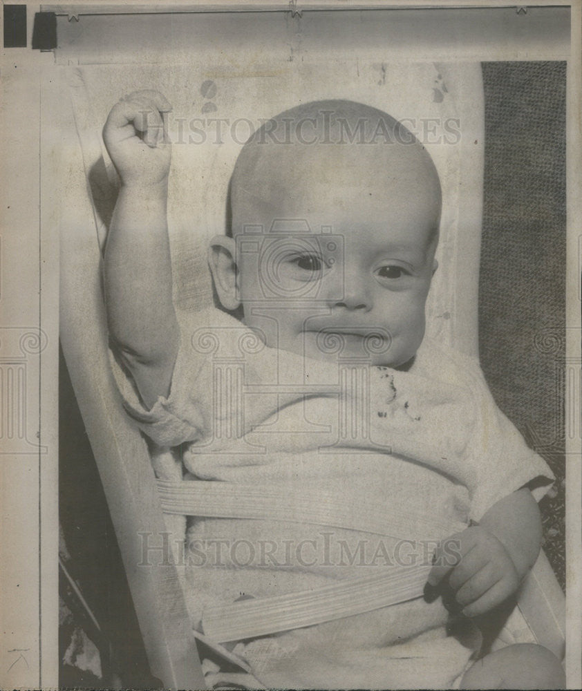 1968 Press Photo Richard Lee Madson survived human milk formula - Historic Images