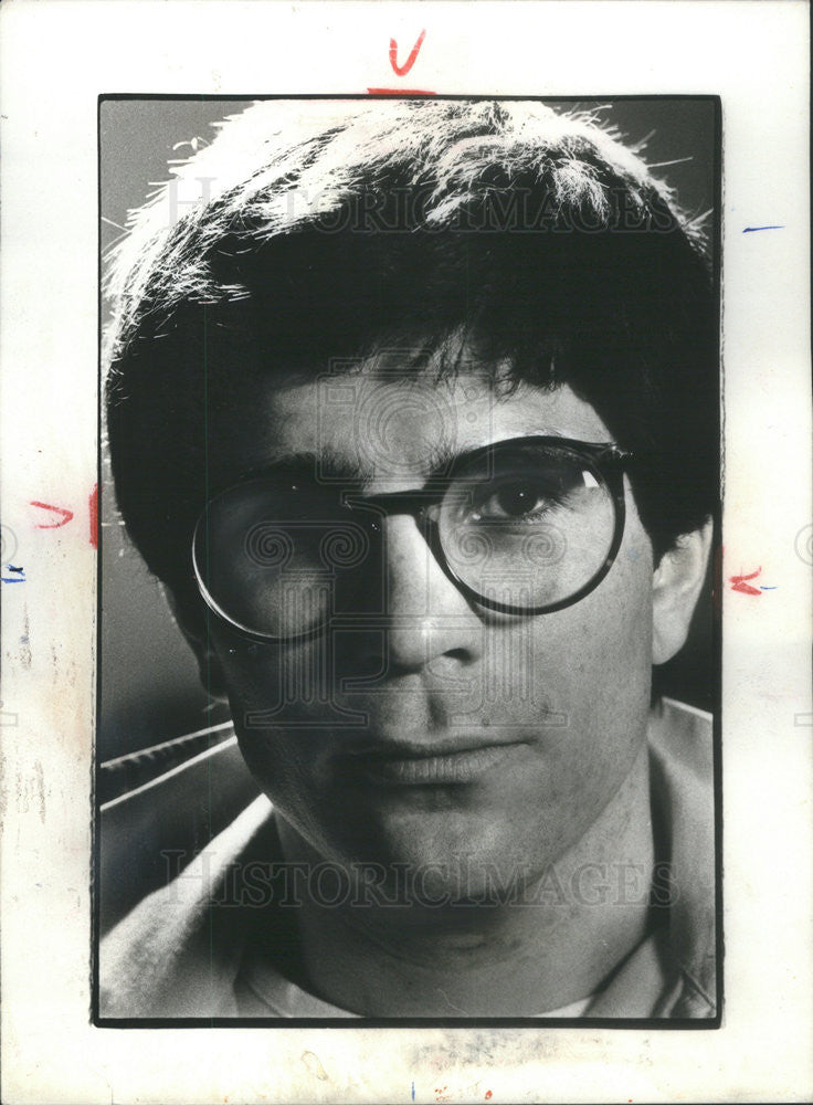 1977 Press Photo David mamet chicago playwright - Historic Images