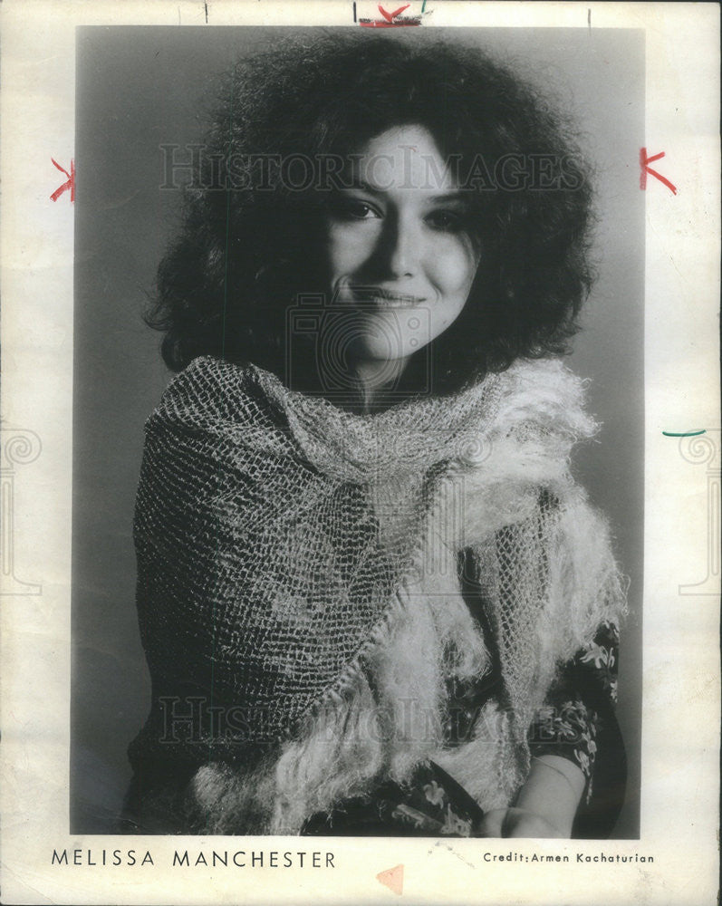 1973 Press Photo Melissa Manchester To Perform At the Quiet Knight - Historic Images