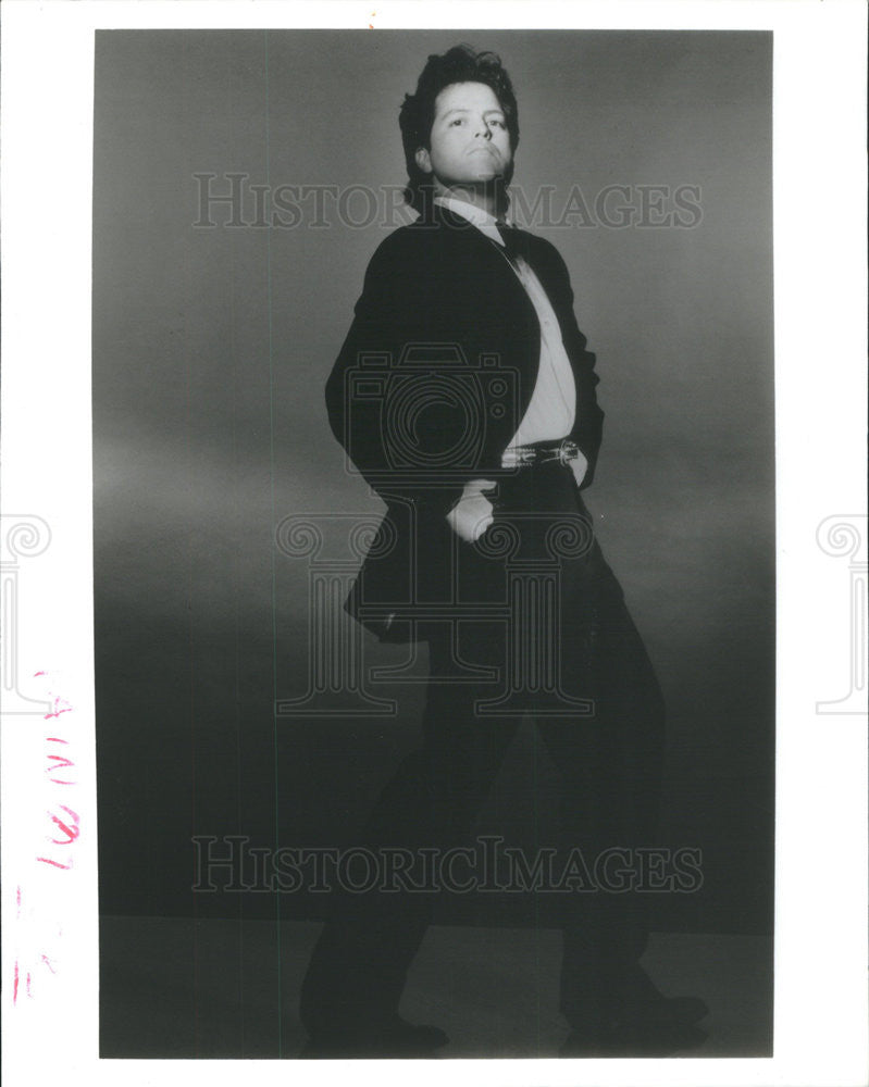 1993 Press Photo In Living Color Writer Rick Najera Promoting One-Man Show - Historic Images