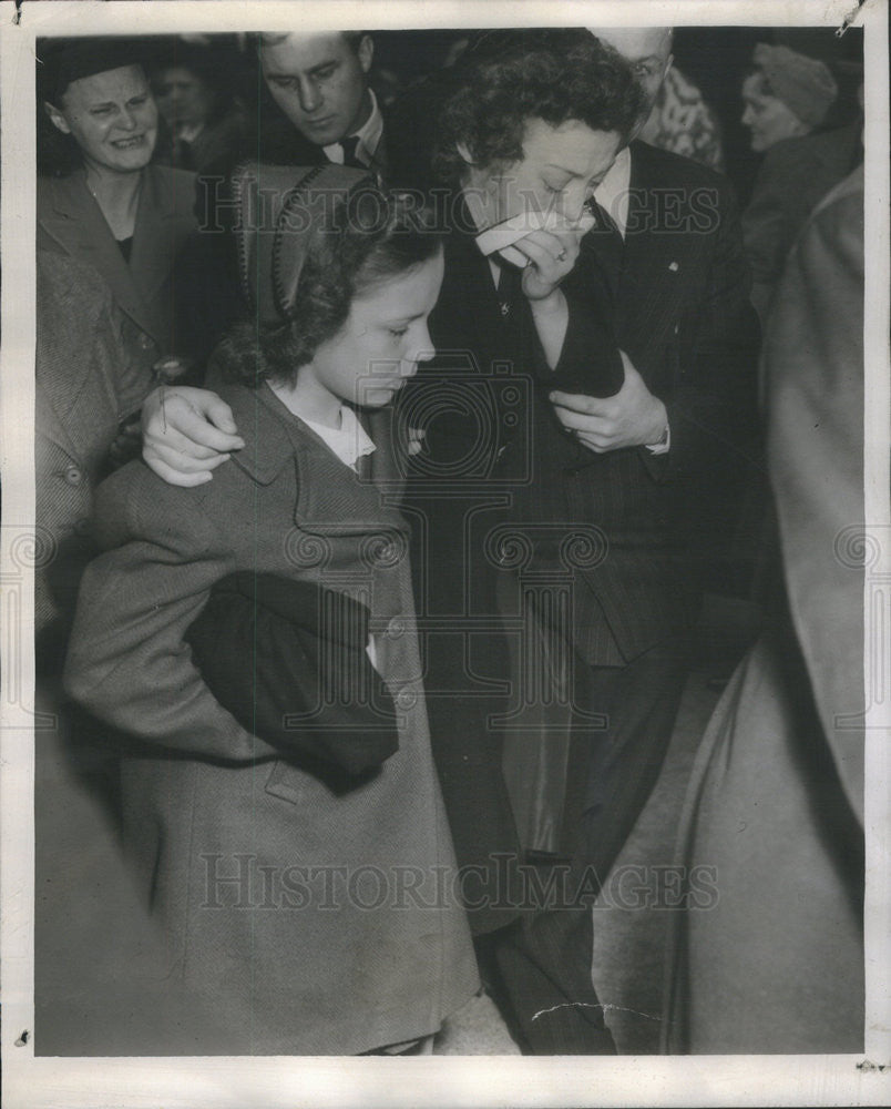 1946 Press Photo Chester Lesniewski Child Accident Victim - Historic Images