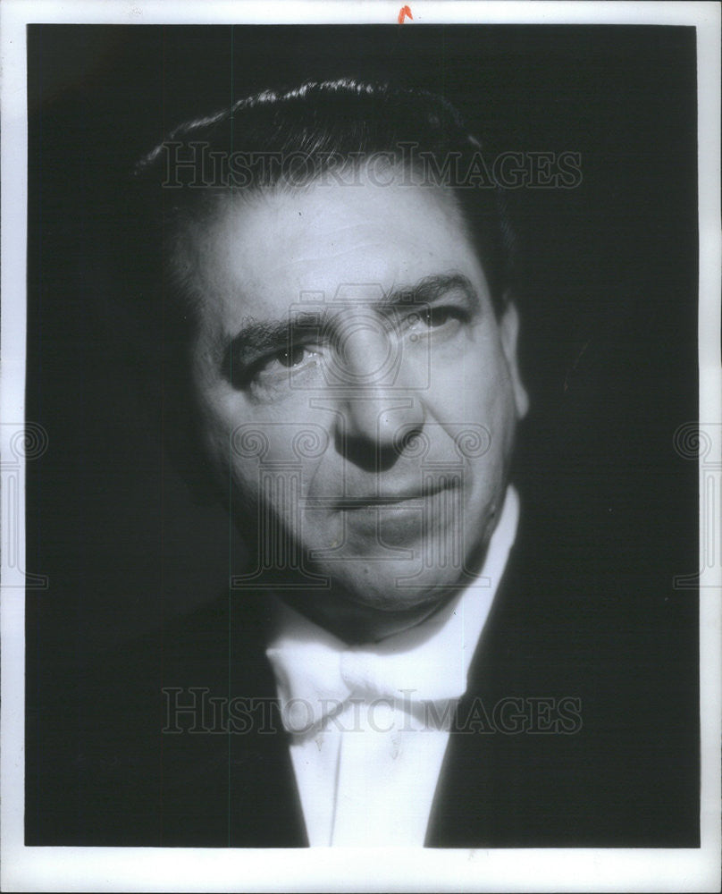 1969 Press Photo  Mantovani and his Orchestra - Historic Images