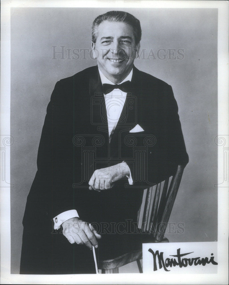 1968 Press Photo Mantovani - Historic Images