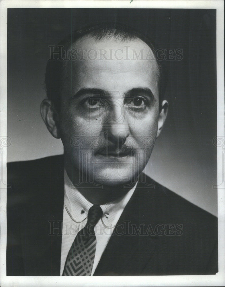 1968 Press Photo George L. Mansour VP and Manager of Television Products - Historic Images