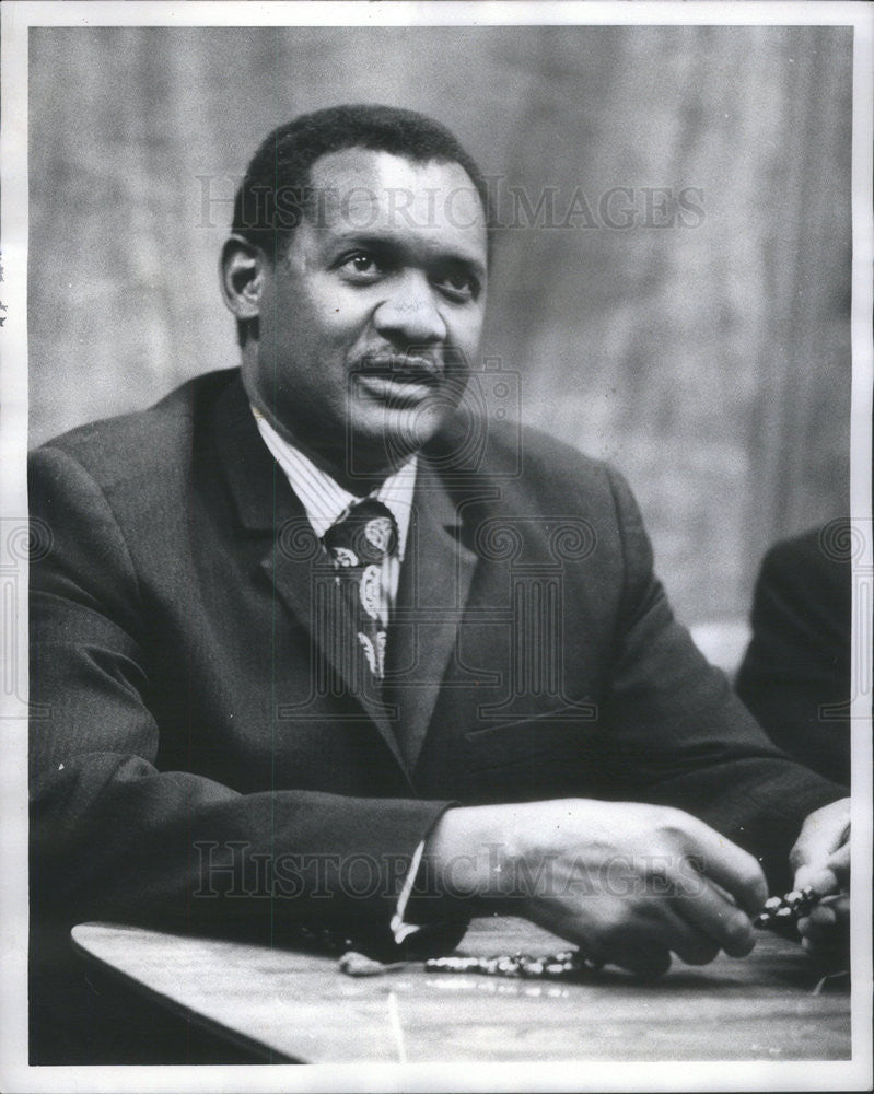 1974 Press Photo IM Mansour Sudan Minister of Finance - Historic Images