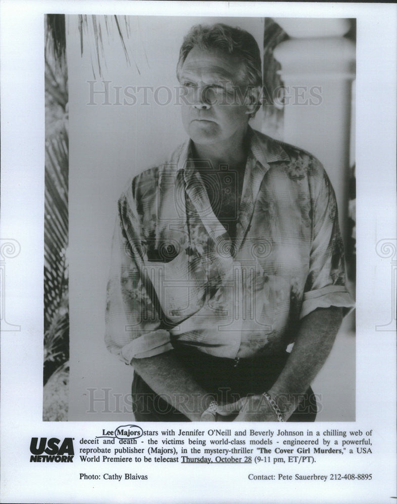 1980 Press Photo, Lee Majors. - Historic Images