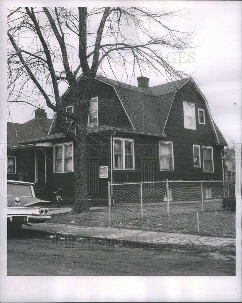 1963 Press Photo Two-story House in Hammond Mrs. Marianne McDonald - Historic Images