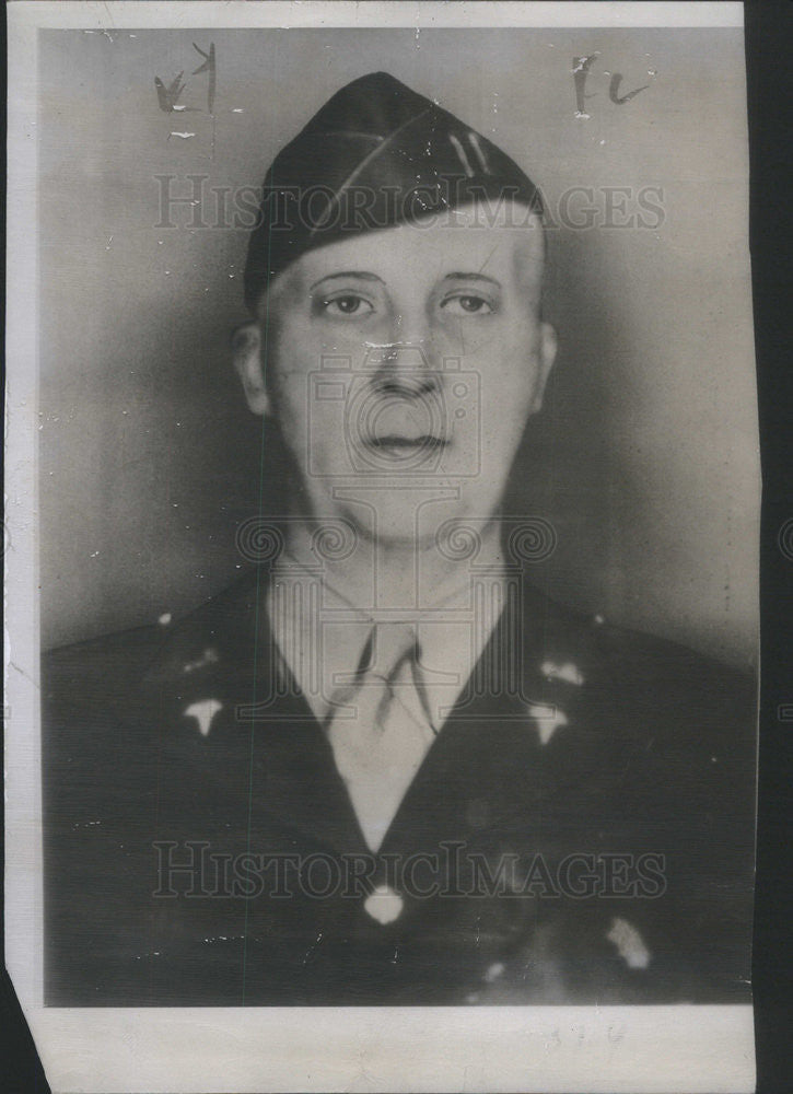 1909 Press Photo Mr Mansfeldt in uniform - Historic Images