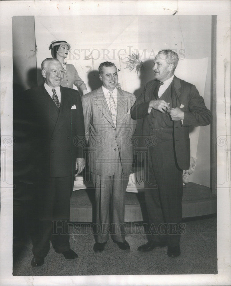 1952 Press Photo R. F. Murght G.M. Metcalf F. R. McConnell - Historic Images