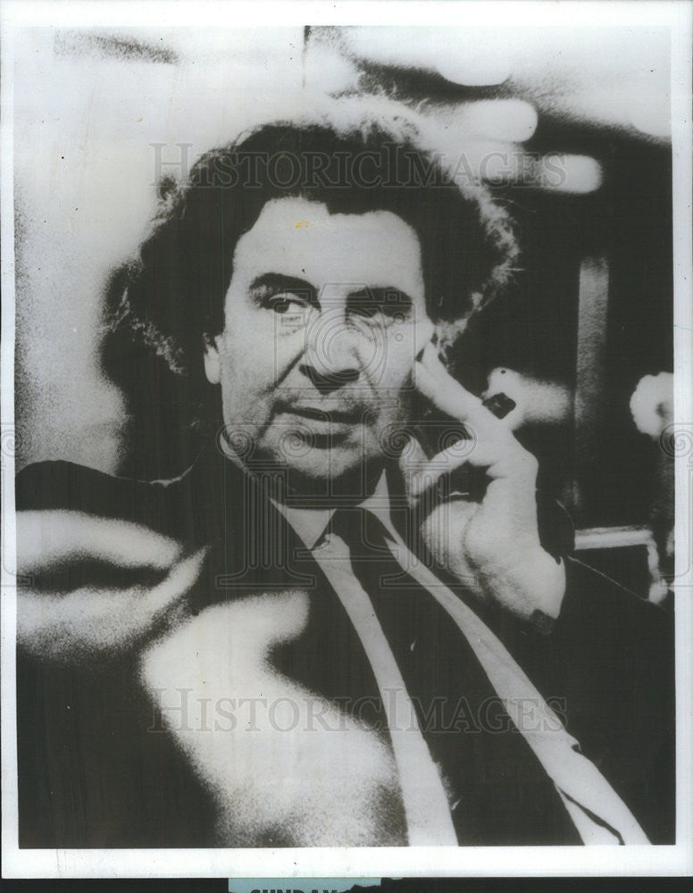 1984 Press Photo mikis theodorakis - Historic Images